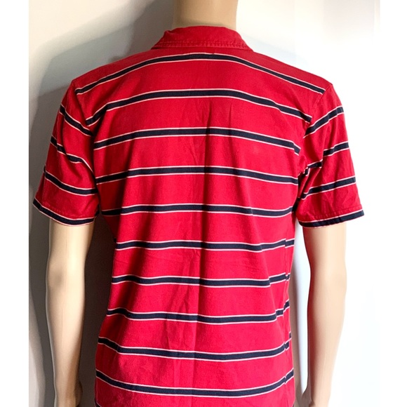 ABERCROMBIE & FITCH RED STRIPED SHIRT - Picture 2 of 5